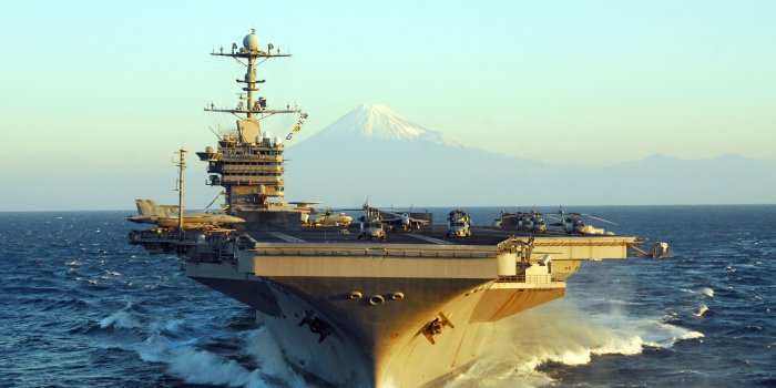 3872x2592 HD wallpaper: USS George Washington, CVN-73, aircraft carrier