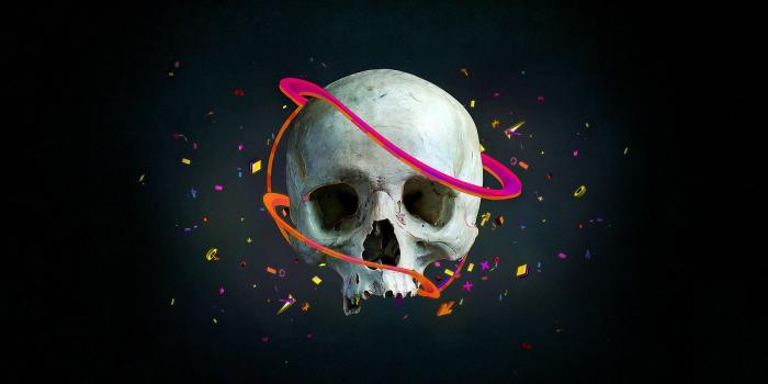 1680x1050 4555183 #skull, #artwork, #digital art, #colorful, wallpaper