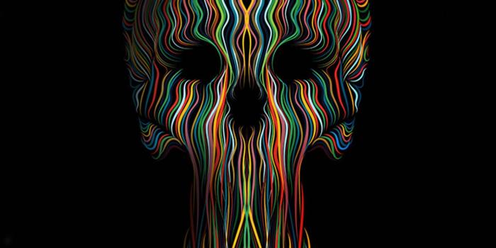 1440x1280 colorful skull backg Wallpaper by Gmarsh22 - 08 - Free on ZEDGE™