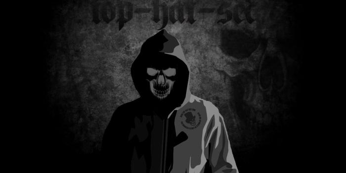 1597x1109 Black Skull HD Wallpapers