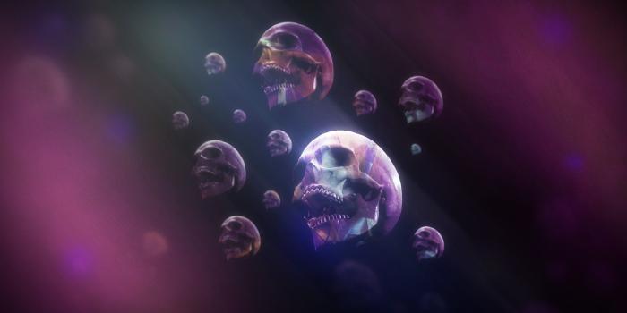 2560x1440 4564217 #digital art, #colorful, #abstract, #skull, wallpaper