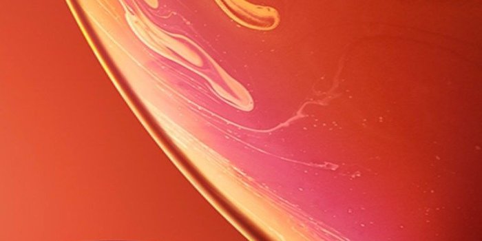 768x1365 Download Original Apple iPhone XR Wallpaper - 03 - Coral | Обои для