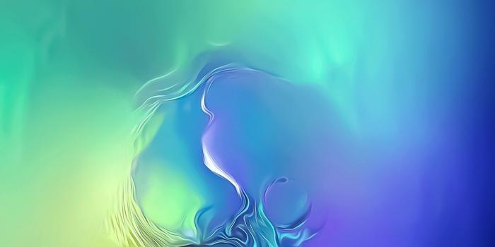 1366x768 Download 1366x768 Samsung Galaxy S10 Stock, Wave, Gradient, Blend
