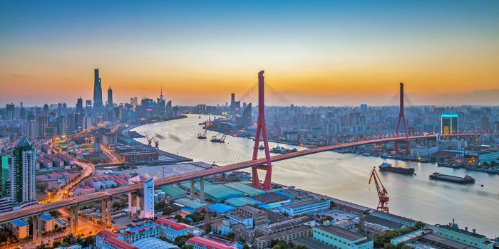 1600x900 Shanghai Map - Map Of China