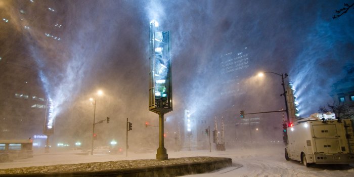 2560x1600 City Snow Storm ❤ 4K HD Desktop Wallpaper for 4K Ultra HD TV