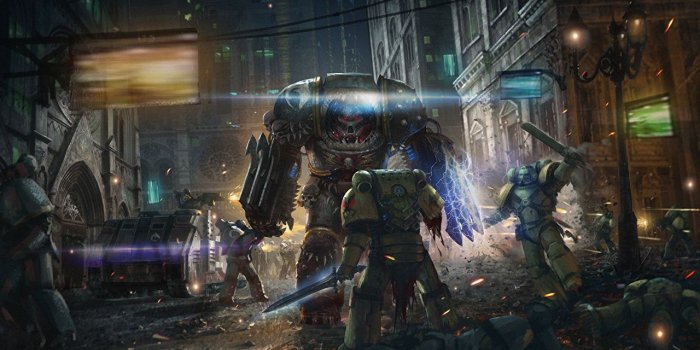 1280x801 Desktop Wallpapers Warhammer 40000 War Robot Soldiers Fantasy Games