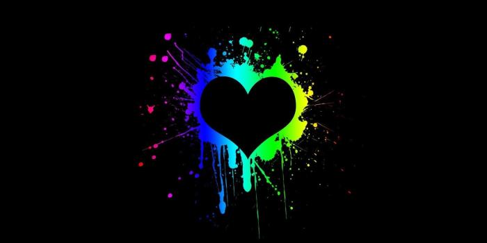 1920x1080 Download 1920x1080 Heart, Color Splash Wallpapers for Widescreen