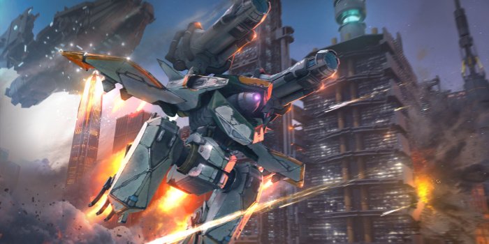 2560x1440 War Robots Overview: New Flying Robots Ao Jun Ao Guang Ao Qin | WR