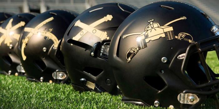 1200x800 Army's awesome helmets for the Navy game, with different military