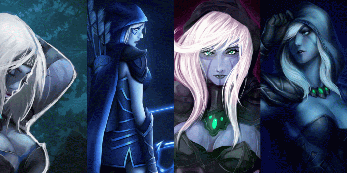 1920x1080 Simple Drow Ranger Wallpaper [1920x1080] - Imgur