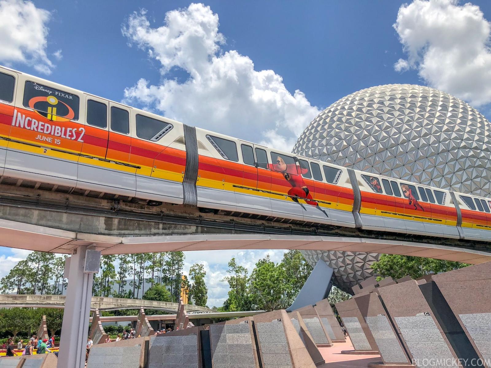 2048x1536 PHOTOS, VIDEO: Incredibles 2 Monorail Wrap Debuts at Walt Disney