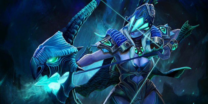 1920x1080 Dota 2, Loading Screen, Drow Ranger, Bows Wallpapers HD / Desktop