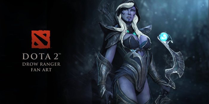 1920x1080 DOTA 2 Drow Ranger Wallpaper - DOTA 2 Wallpapers