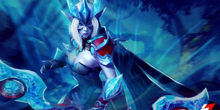1920x1080 Drow Ranger Wallpaper (Frost Crystal set) - DOTA 2 Wallpapers