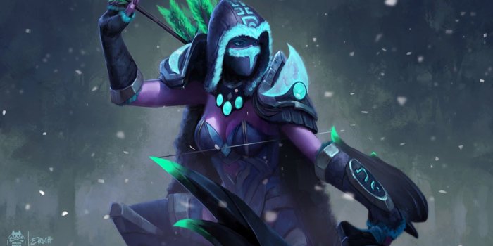 1336x768 Drow Ranger - Drow Ranger Photo (36481778) - Fanpop