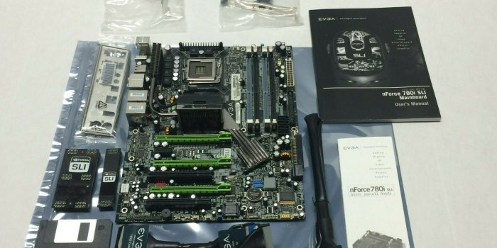 1600x1200 EVGA 132-CK-NF78-A1 LGA 775 nForce 780i SLI ATX Intel Motherboard | Bent  Pins