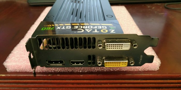 1600x900 Zotac Nvidia GeForce GTX 760 2GB Video Graphics Card ZT-70401-10P