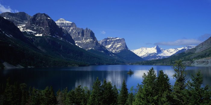 3750x1200 Landscape Panoramic High Resolution Wallpapers - Glacier National