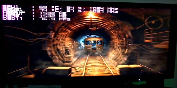 1920x1080 Metro 2033 Benchmark GTX 680 SLI vs single GTX 680, PhysX enable vs pshysX  disabled.