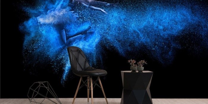 1000x900 US $38.0 |Free Shipping Custom 3d Mural Wallpaper HD High Definition Dance  Room Yoga Gym Fantasy Swan Dance Background Wallpaper Painting-in