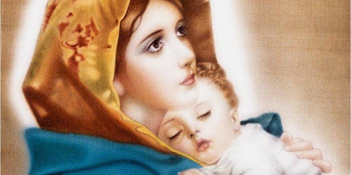 1920x1200 Mother Mary with Baby Jesus Wallpaper (34+ images)