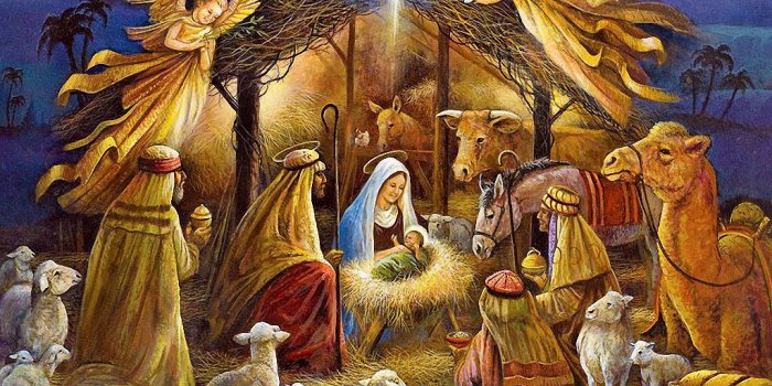 1024x768 Free Christmas Nativity Wallpaper - Wallpapers Browse