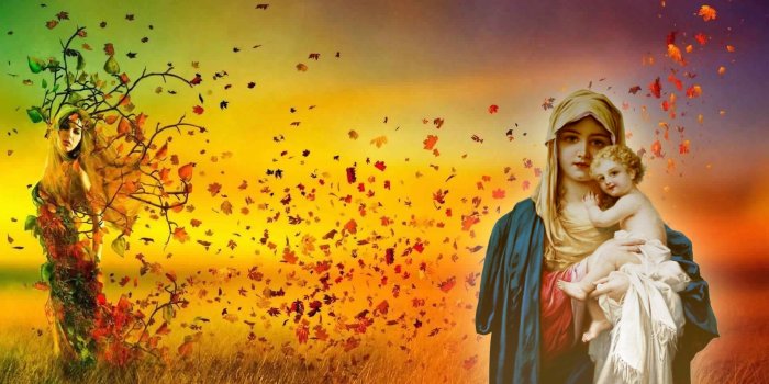 1920x1080 Mother Mary With Baby Jesus Hd Wallpapers | Christian Wallpapers