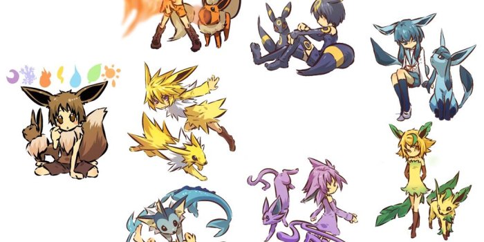 1024x768 View Fullsize Eeveelution Image - Hitec Pokemon Free Wallpaper