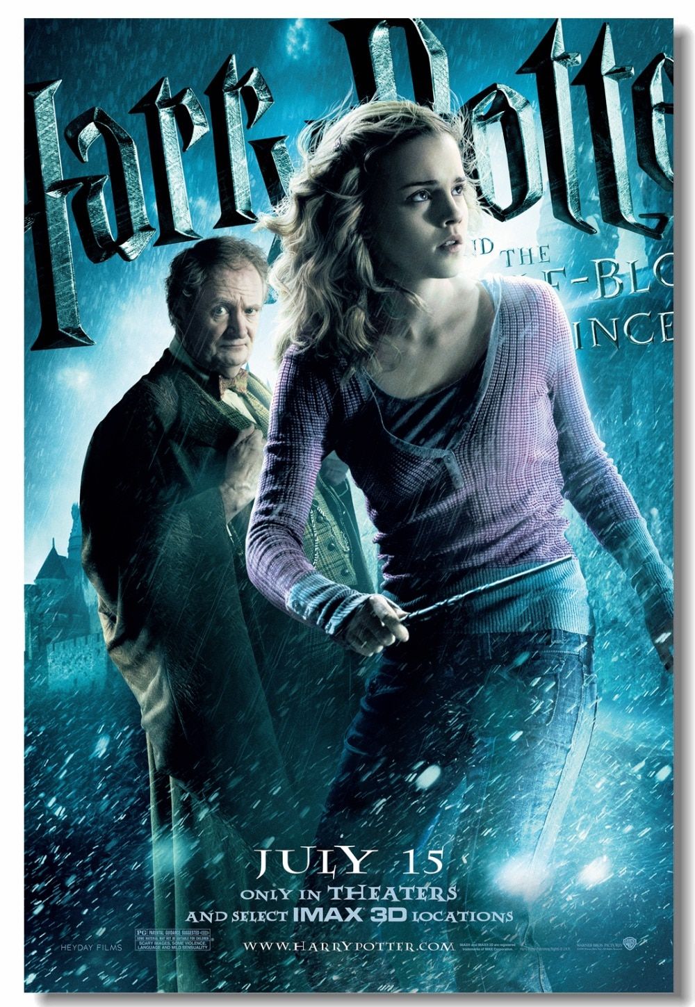 1000x1449 Custom Canvas Wall Mural Harry Potter Decor Half Blood Prince Poster