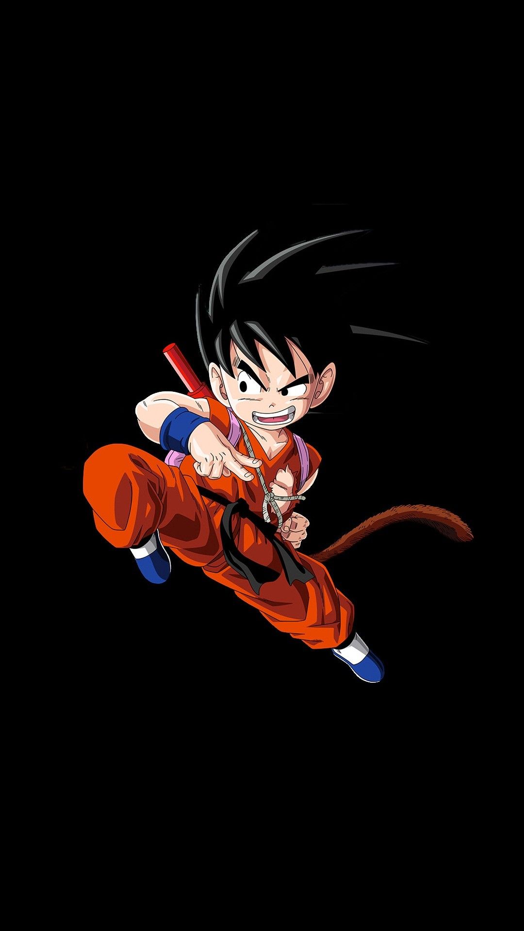 1080x1920 Kid Goku Wallpaper iPhone | 2019 3D iPhone Wallpaper