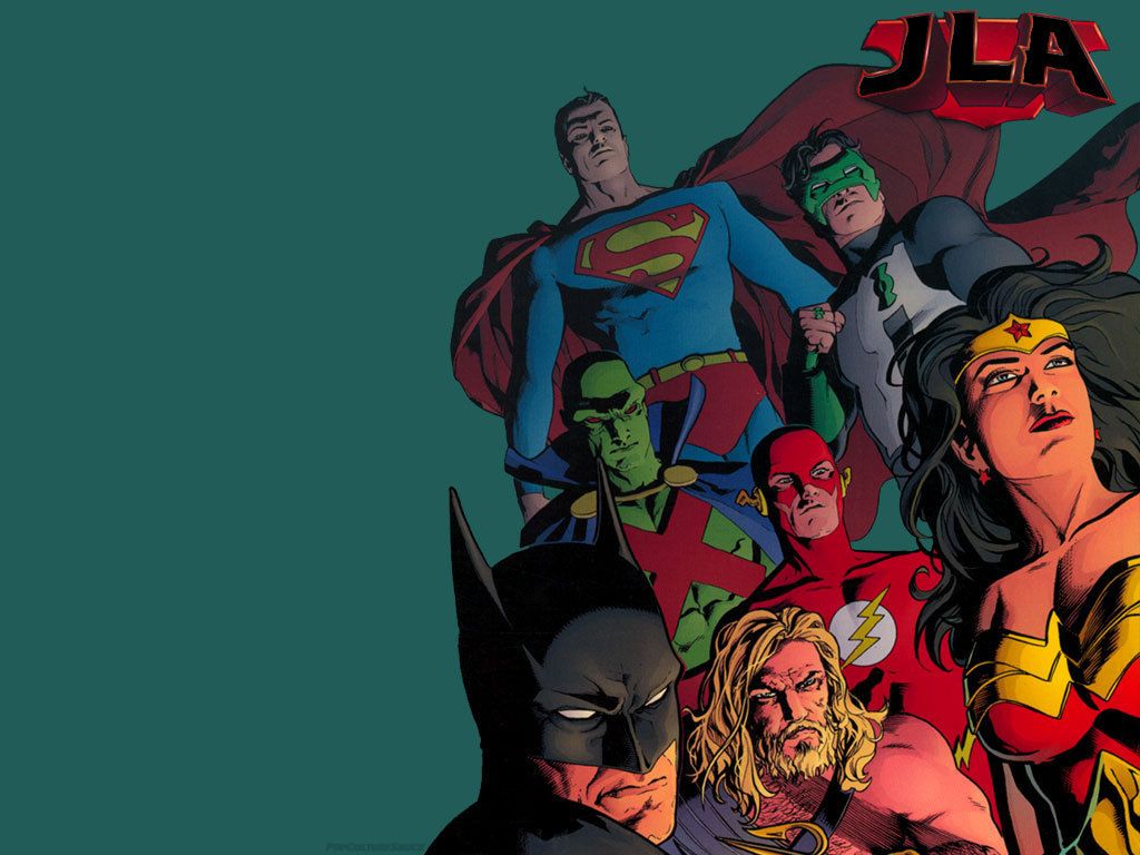 1024x768 Justice League - DC Comics Wallpaper (3975621) - Fanpop