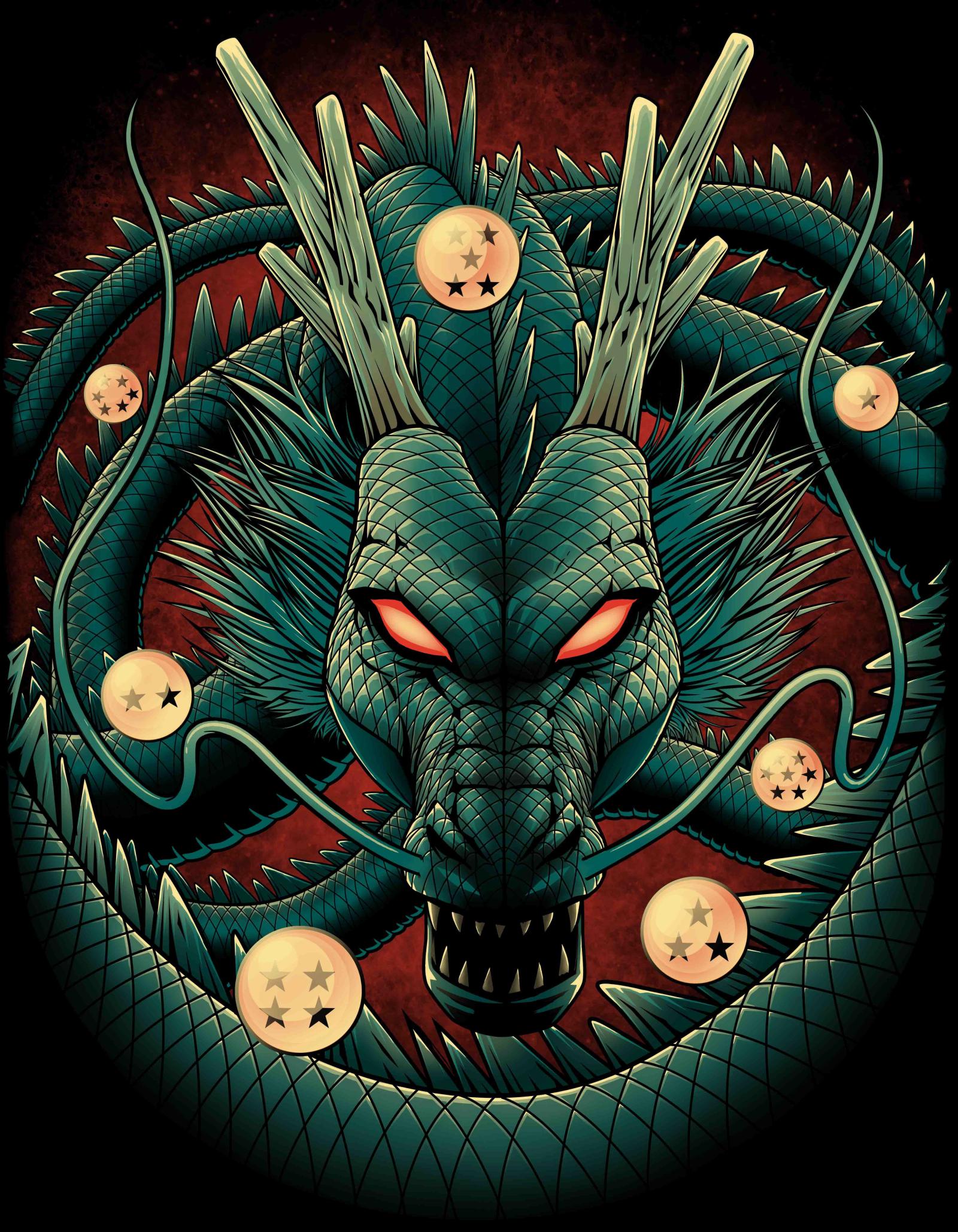 4200x5400 Shenron Dragon | Jose Real | Dragon ball, Dragon