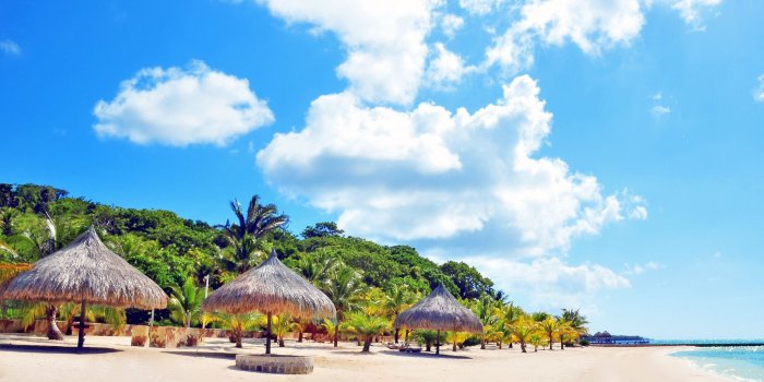 2048x1536 Campsite, Sky, Vacation, Caribbean, Beach Wallpaper for IPad, Air