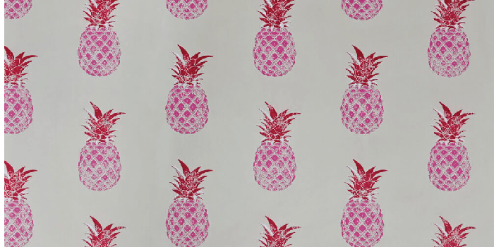1008x1278 Product Image | Deck the Walls | Pineapple wallpaper, Pink pineapple