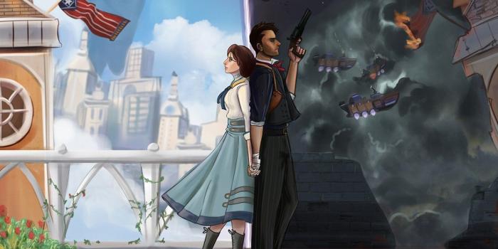 1332x850 Wallpaper art, Elizabeth, Irrational Games, BioShock Infinite, 2K