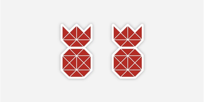 1600x900 Red Pineapple Stickers