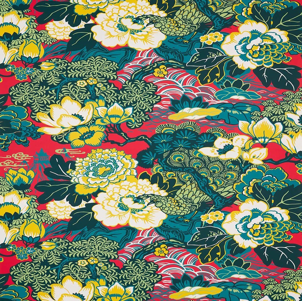 1230x1224 Shanghai Peacock 13.5' L x 27