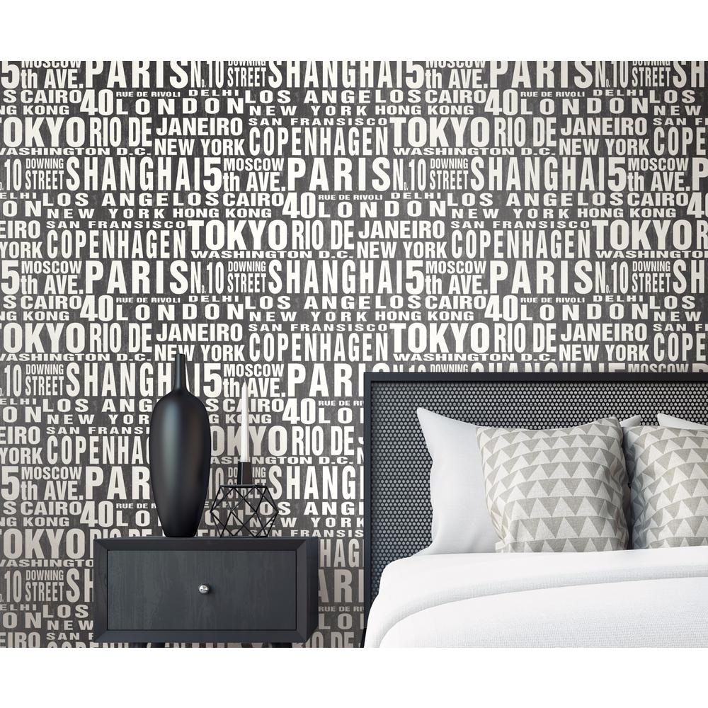 1000x1000 NextWall Around the World Peel and Stick Wallpaper NW31400 - The