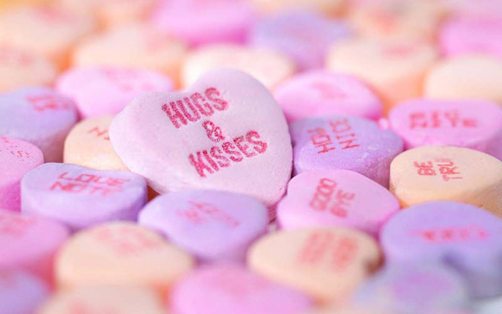 2560x1600 Candy Hearts Wallpaper (60+ images)