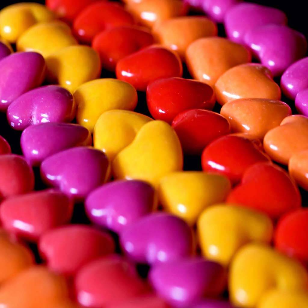 1024x1024 Candy Hearts Wallpaper by _LuCkyman_ - cb - Free on ZEDGE™