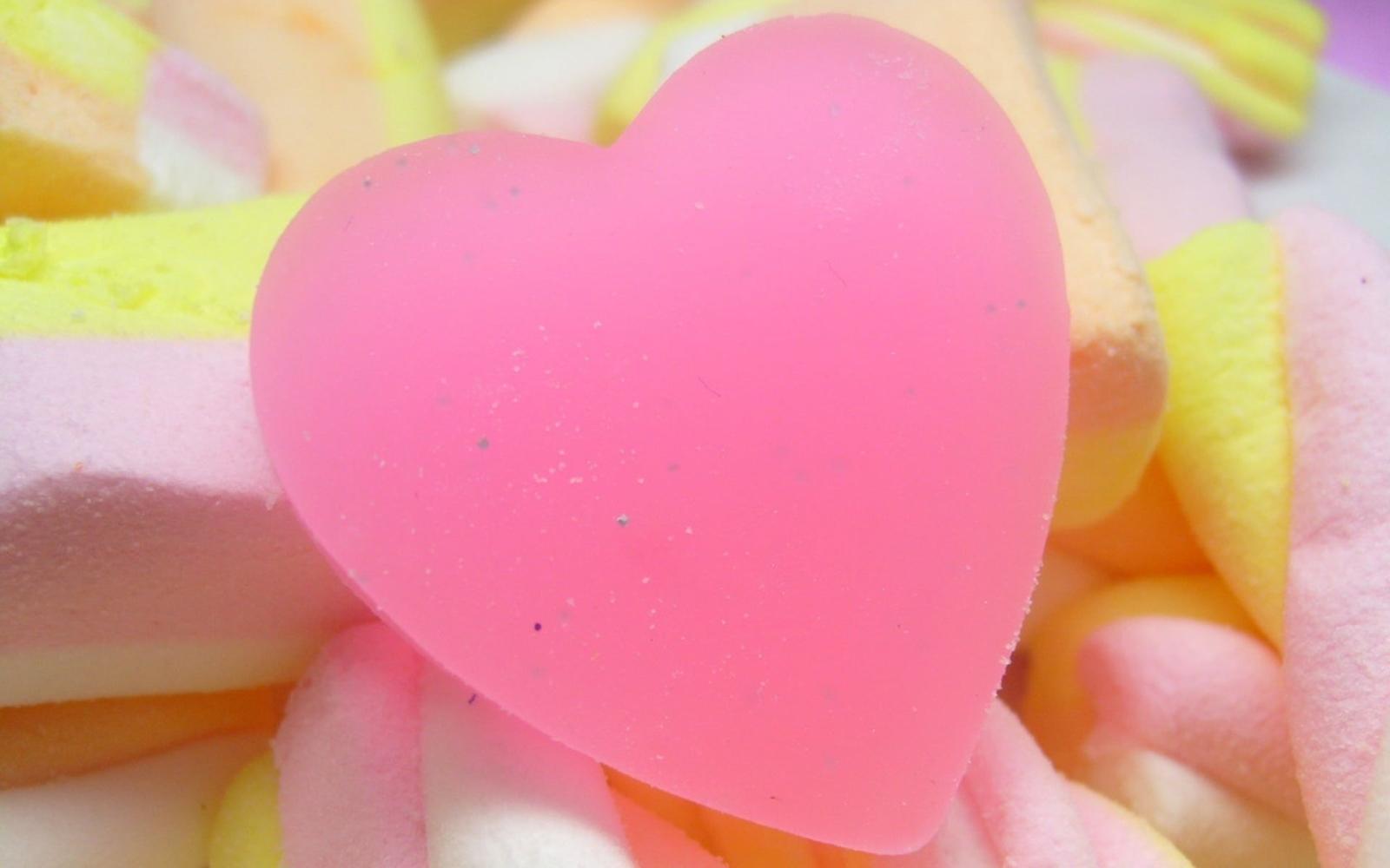 1920x1200 Pink heart candy HD wallpaper | Wallpaper Flare