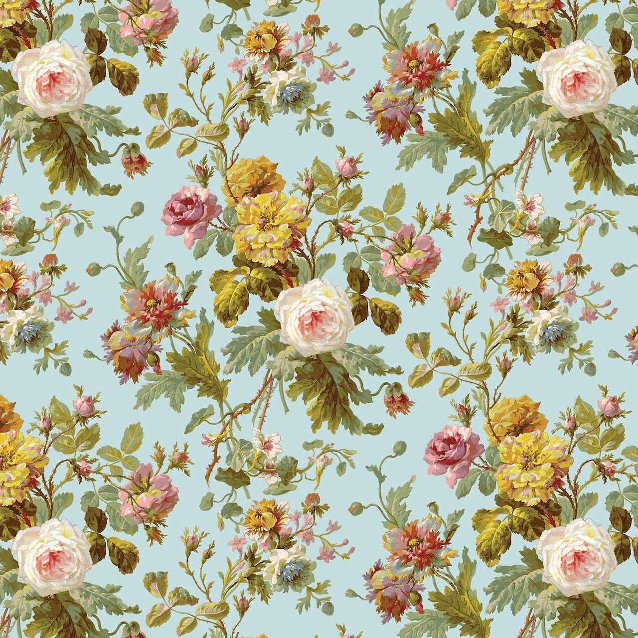 1280x1280 vintage floral pattern | Vintage Floral Wallpaper Pattern | Cool HD