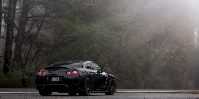 1920x1080 1280x1024 Nissan GTR Black Road 1280x1024 Resolution HD 4k