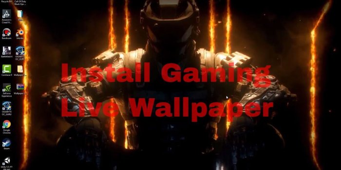 1280x720 How to install live gaming wallpapers 2017.