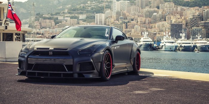 3840x2160 Nissan GtR Black, HD Cars, 4k Wallpapers, Images, Backgrounds