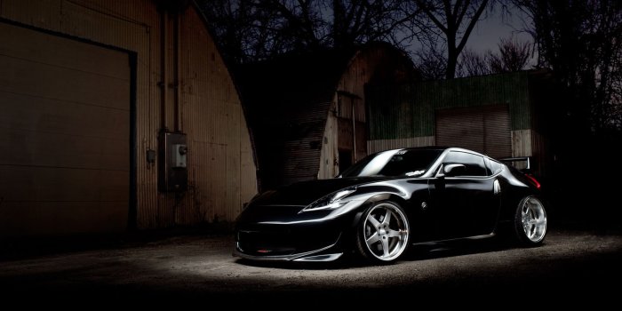 1920x1200 Black 2014 Nissan 370Z Tuning Desktop Wallpaper