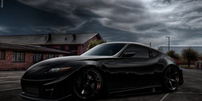 1024x768 39+] Black 370Z Wallpaper on WallpaperSafari