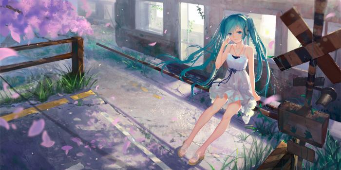 1920x1080 Awesome Hatsune Miku free wallpaper ID:1894 for full hd 1080p PC