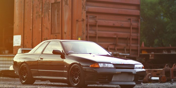 2048x1244 Nissan Skyline Gtr R32 Black wallpaper 2018 in Nissan