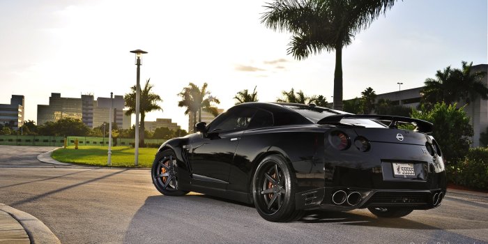 4096x2160 Black Nissan Gtr Wallpapers High Definition Desktop Background